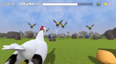 Screenshot of Chick Defender