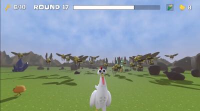 Screenshot of Chick Defender