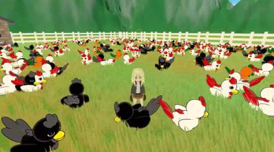 Screenshot of Chickeat Catch