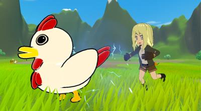 Screenshot of Chickeat Catch