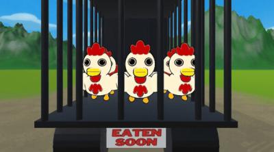 Screenshot of Chickeat Catch