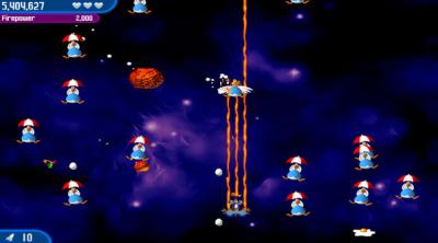 Screenshot of Chicken Invaders 2