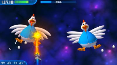 Screenshot of Chicken Invaders 3