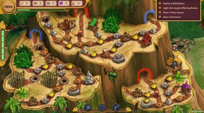 Screenshot of Chimp Quest: Spirit Isle