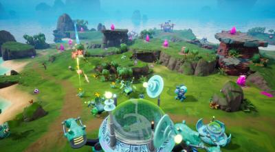 Screenshot of Chip an Clawz vs. The Brainioids