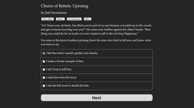 Screenshot of Choice of Rebels: Uprising