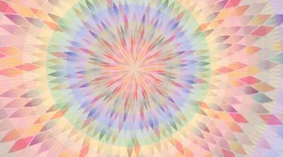 Screenshot of Chromesthesia VR Music Visualizer