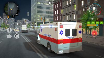 Capture d'écran de City Ambulance Car Driving