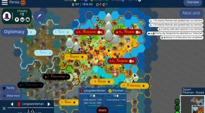 Screenshot of CIV