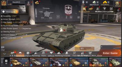 Screenshot of Clash of Panzer