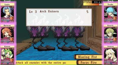 Screenshot of Class of Heroes: Anniversary Edition