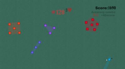 Screenshot of click frenzy