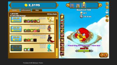 Screenshot of Clicker Heroes