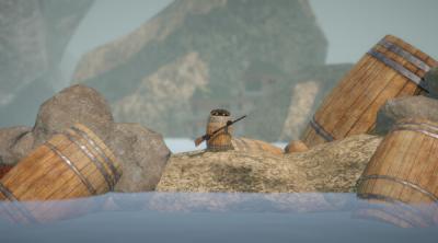 Screenshot of Climbing In Barrel With Double-Barrel
