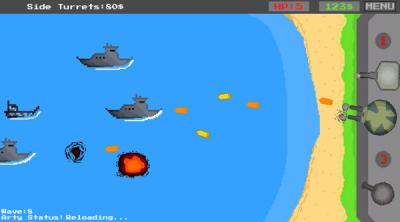 Screenshot of Coastal Defense