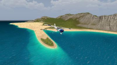 Screenshot of Coastline Flight Simulator