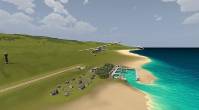 Screenshot of Coastline Flight Simulator