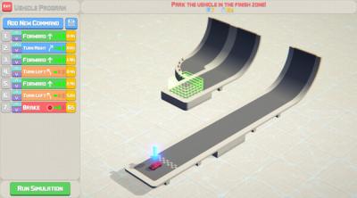 Screenshot of Code Racer