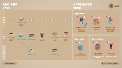 Screenshot of Coffee Caravan