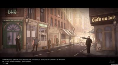 Screenshot of Coffee Noir - Business Detective Game DEMO