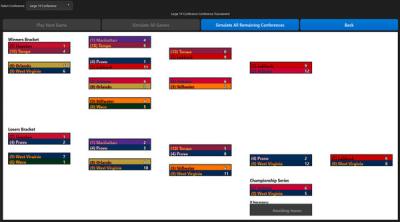 Screenshot of College Baseball: Dynasty Builder