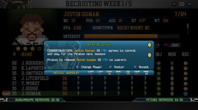 Screenshot of College Bowl