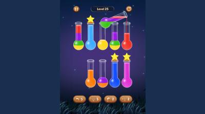 Screenshot of Color Water Sort Wooden Puzzle