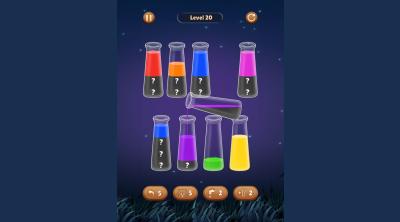 Screenshot of Color Water Sort Wooden Puzzle
