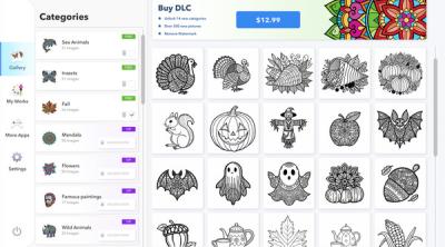 Capture d'écran de Coloring Book for Adults 2