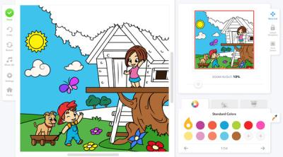 Capture d'écran de Coloring Book for Kids