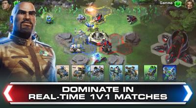 Screenshot of Command & Conquer: Rivals PVP