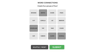 Screenshot of Connections - Word Game