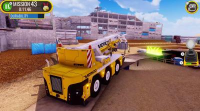 Screenshot of Construction Site Driver