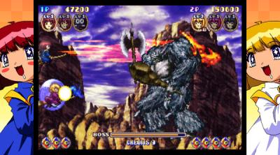 Screenshot of Cotton Boomerang Saturn Tribute