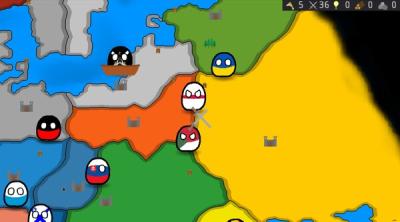 Capture d'écran de Countryballs: Rise of Europe