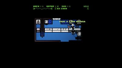 Screenshot of Courier: A Cyberpunk Adventure