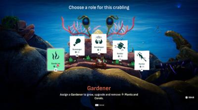 Capture d'écran de Crab God