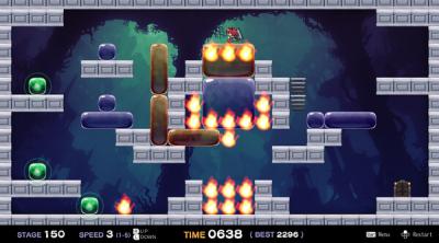 Capture d'écran de Crash Puzzle Hammer-San