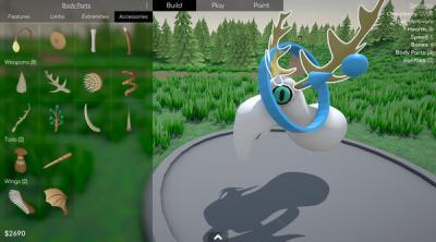 Screenshot van creature maker
