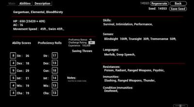 Screenshot of Creatures and Creations