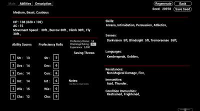 Screenshot of Creatures and Creations