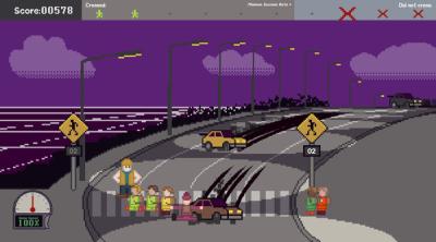 Screenshot of Crossing Guard Joe