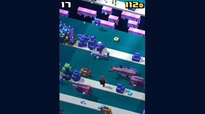 Screenshot of Crossy Road