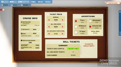 Screenshot of Cruise Ship Manager