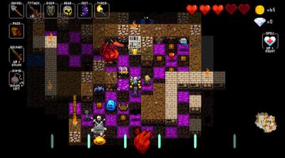 Screenshot of Crypt of the NecroDancer