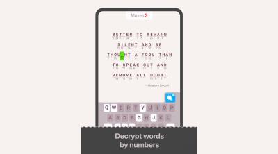 Screenshot of Cryptogram: Word Brain Puzzle