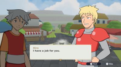 Screenshot of Crystal Story: The Hero and the Evil Witch