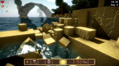 Screenshot of Cube Life: Island Survival HD