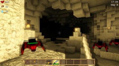 Screenshot of Cube Life: Island Survival HD