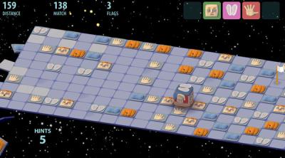 Screenshot of Cubey vs. the Universe